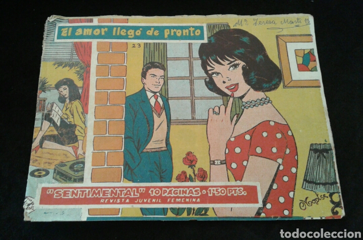 Tebeos: El amor lleg&oacute; de pronto. Sentimental. - Foto 1