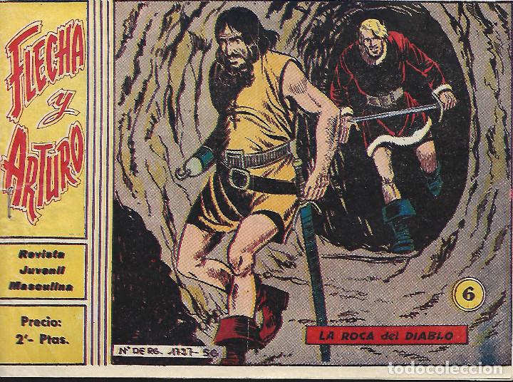 Tebeos: FLECHA Y ARTURO N&ordm; 6 RICART - Foto 1