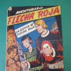 Tebeos: FLECHA ROJA (1953, RICART) 27 · 1956 · LA JUSTICIA DE FLECHA ROJA