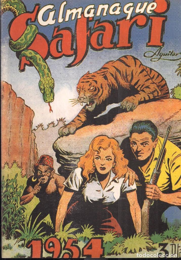 Tebeos: SAFARI ALMANAQUE FACSIMIL 1954 - Foto 1