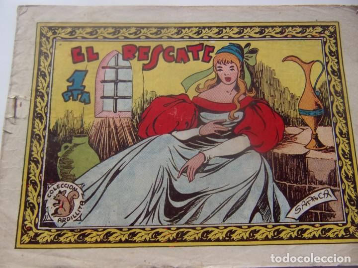 Tebeos: COLECCI&Oacute;N ARDILLITA NUM. 182- EL RESCATE - Foto 1