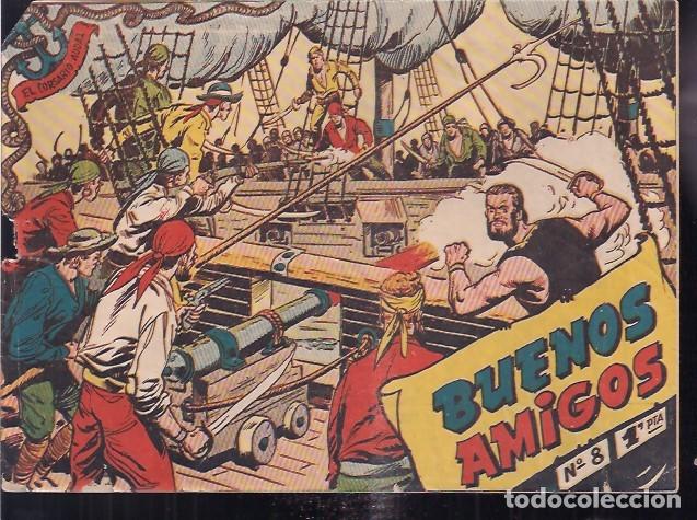 Tebeos: EL CORSARIO AUDAZ N&ordm; 8. 1 PTA. - Foto 1