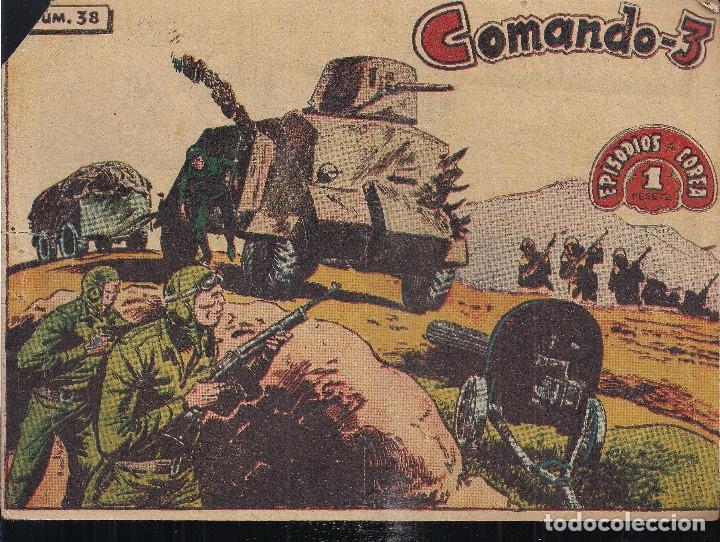 Tebeos: EPISODIOS DE COREA N&ordm; 38 COMANDO-3 - Foto 1