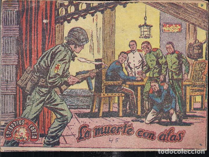 Tebeos: EPISODIOS DE COREA N&ordm; 45 LA MUERTE CON ALAS - Foto 1