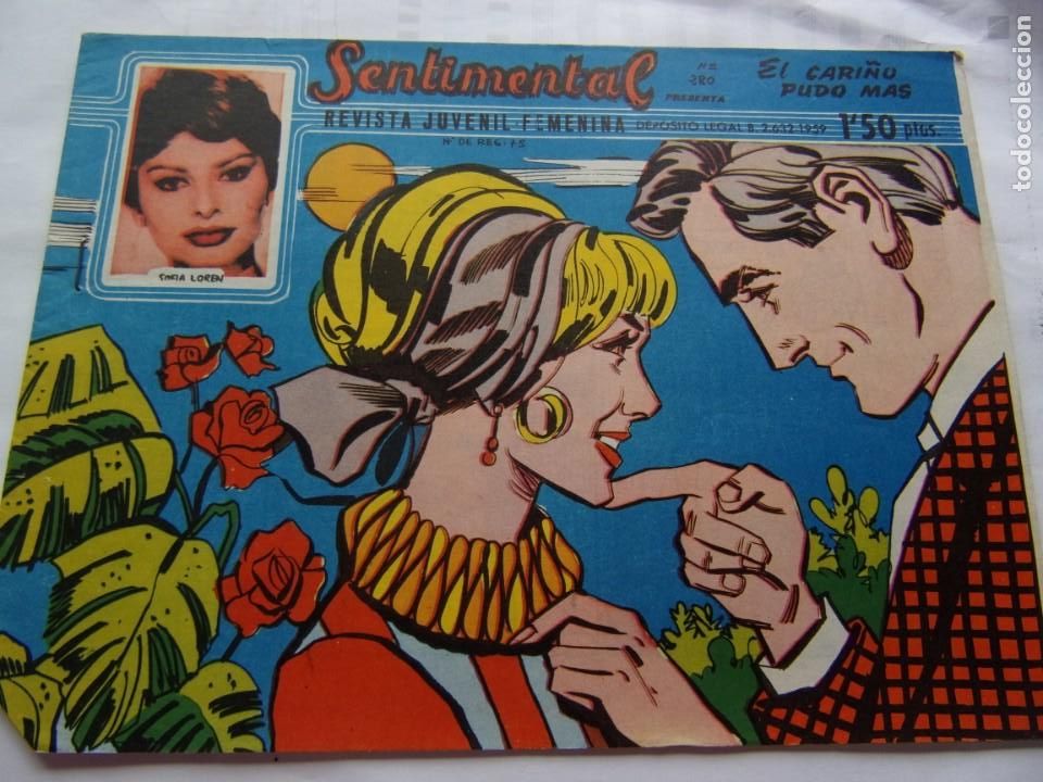 Tebeos: sentimental n&uacute;m. 280 El cari&ntilde;o pudo m&aacute;s - Foto 1