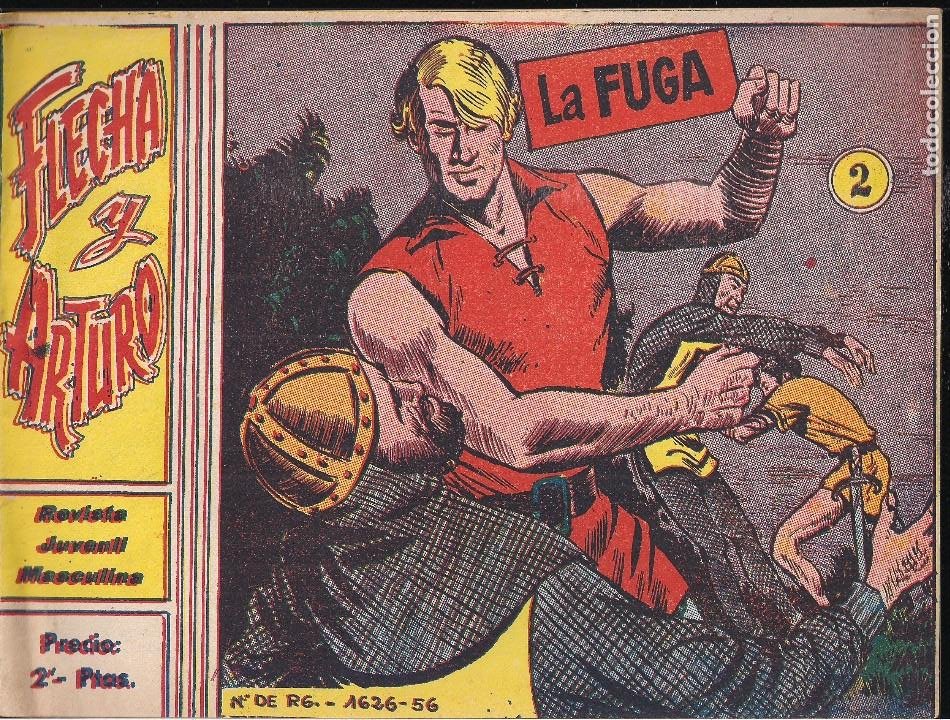 FLECHA Y ARTURO Nº 2:LA FUGA (Tebeos y Comics - Ricart - Flecha y Arturo)
