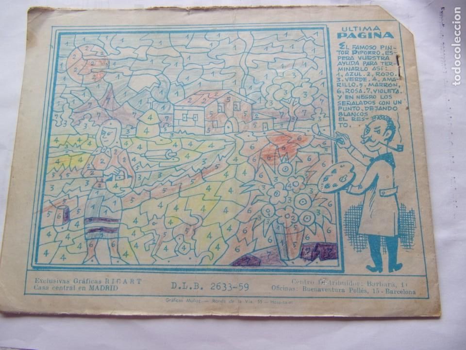 Tebeos: Gardenia azul- n&uacute;m. 128 - trencitas - Foto 2