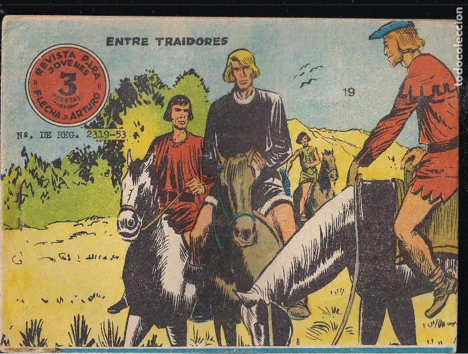 Tebeos: FLECHA Y ARTURO N&ordm; 19: ENTRE TRAIDORES - Foto 1