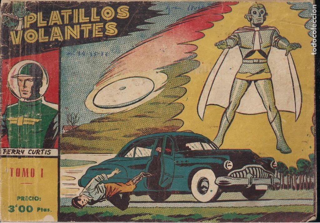 Tebeos: PLATILLOS VOLANTES COMPLETA. 5 TOMOS - Foto 1