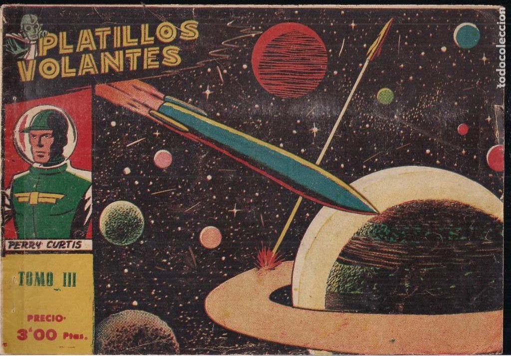 Tebeos: PLATILLOS VOLANTES COMPLETA. 5 TOMOS - Foto 5