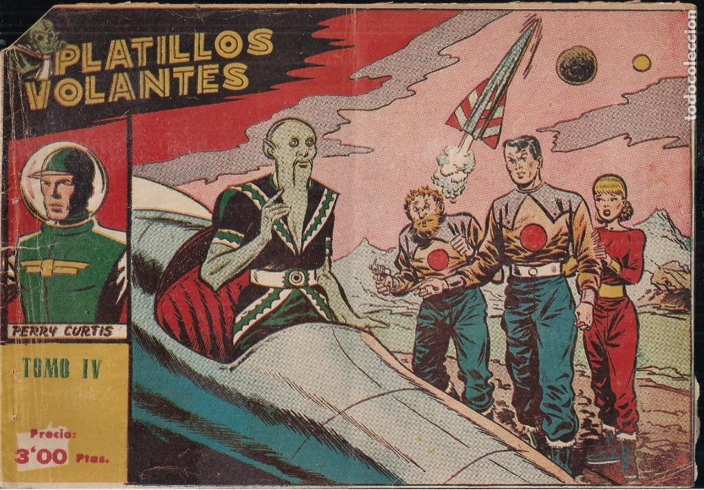 Tebeos: PLATILLOS VOLANTES COMPLETA. 5 TOMOS - Foto 7