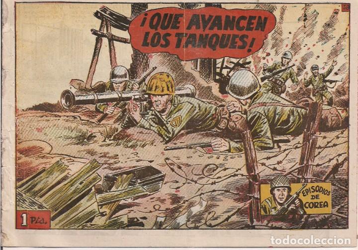 Tebeos: EPISODIOS DE COREA N&ordm; 58 QUE AVANCEN LOS TANQUES - Foto 1