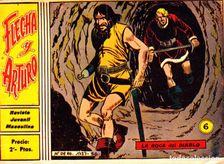 Tebeos: COMIC COLECCION FLECHA Y ARTURO N&ordm; 6 - Foto 1