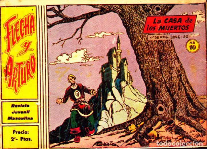 Tebeos: COMIC COLECCION FLECHA Y ARTURO N&ordm; 10 - Foto 1