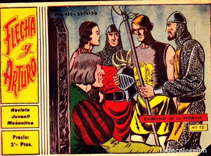 Tebeos: COMIC COLECCION FLECHA Y ARTURO N&ordm; 12 - Foto 1