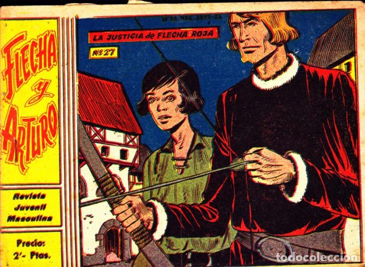 Tebeos: COMIC COLECCION FLECHA Y ARTURO N&ordm; 27 - Foto 1