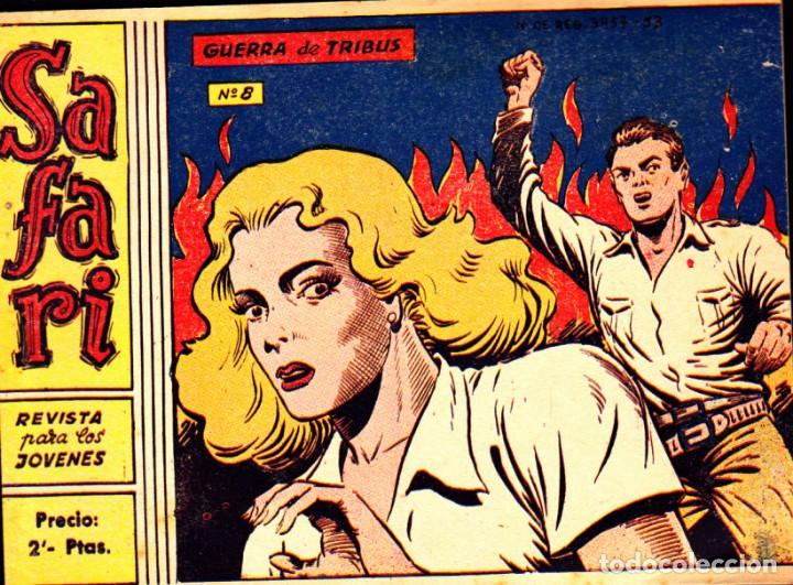 Tebeos: COMIC COLECCION SAFARI N&ordm; 8 - Foto 1