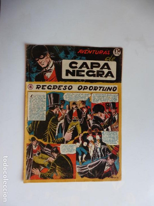 Tebeos: CAPA NEGRA 17 CUADERNILLOS RICART 1953 ORIGINAL COLECCION COMPLETA - Foto 5 - 270614393