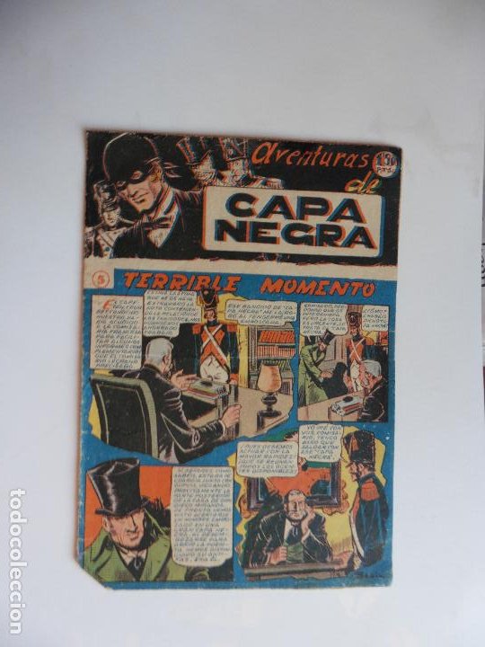 Tebeos: CAPA NEGRA 17 CUADERNILLOS RICART 1953 ORIGINAL COLECCION COMPLETA - Foto 6 - 270614393