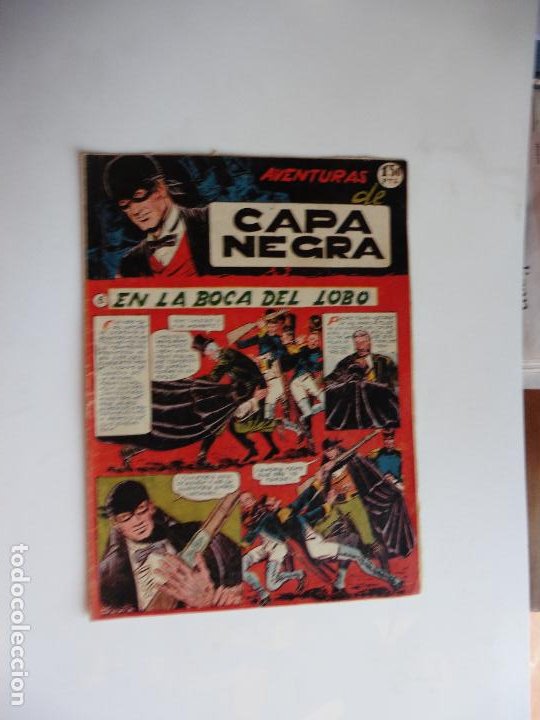 Tebeos: CAPA NEGRA 17 CUADERNILLOS RICART 1953 ORIGINAL COLECCION COMPLETA - Foto 7 - 270614393