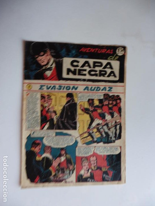 Tebeos: CAPA NEGRA 17 CUADERNILLOS RICART 1953 ORIGINAL COLECCION COMPLETA - Foto 8 - 270614393