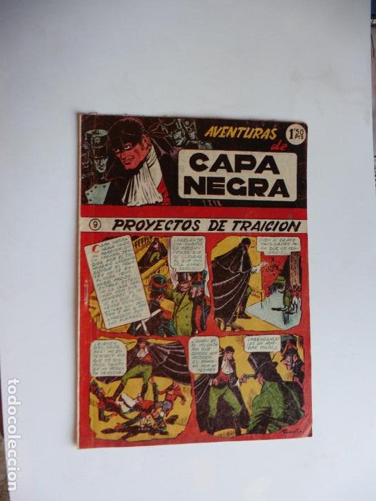 Tebeos: CAPA NEGRA 17 CUADERNILLOS RICART 1953 ORIGINAL COLECCION COMPLETA - Foto 10 - 270614393