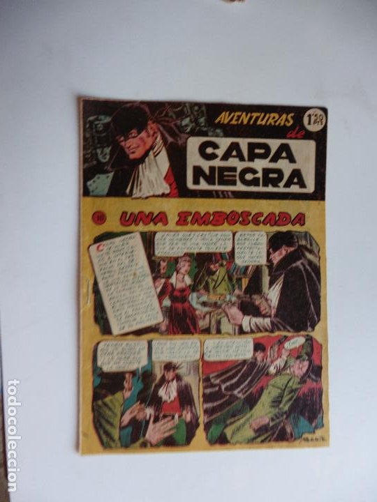 Tebeos: CAPA NEGRA 17 CUADERNILLOS RICART 1953 ORIGINAL COLECCION COMPLETA - Foto 11 - 270614393