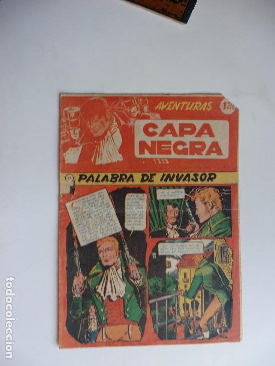 Tebeos: CAPA NEGRA 17 CUADERNILLOS RICART 1953 ORIGINAL COLECCION COMPLETA - Foto 14 - 270614393