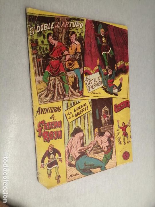 Tebeos: AVENTURAS DE FLECHA ROJA TOMO 3 / RICART ORIGINAL - Foto 1