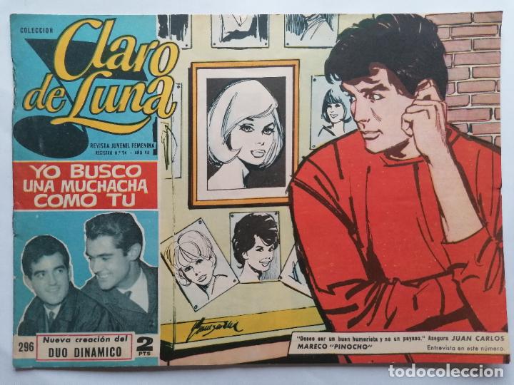 Tebeos: COLECCION CLARO DE LUNA N&ordm; 296 - Foto 1