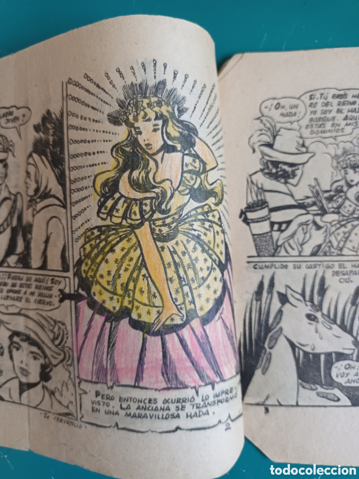 Tebeos: Colecci&oacute;n Rosa N&deg; 34 EL CERVATILLO 1959 - Foto 3