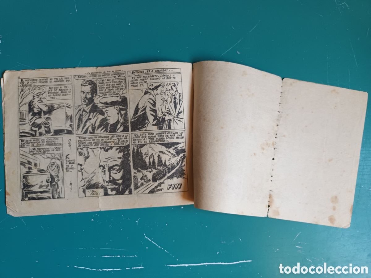 Tebeos: Colecci&oacute;n Sentimental N&deg; 1 LA EXCURSION DE FIN DE CURSO 1959 - Foto 4