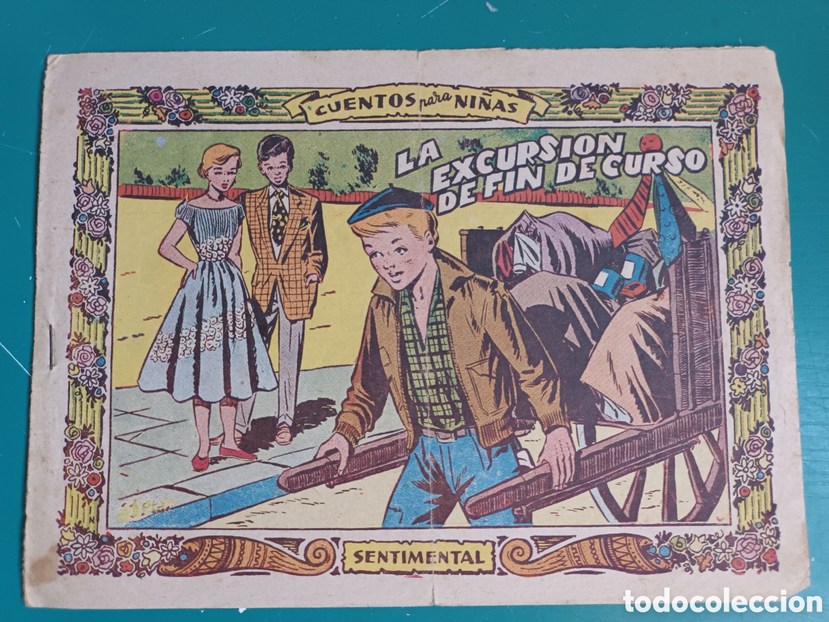 Tebeos: Colecci&oacute;n Sentimental N&deg; 1 LA EXCURSION DE FIN DE CURSO 1959 - Foto 1