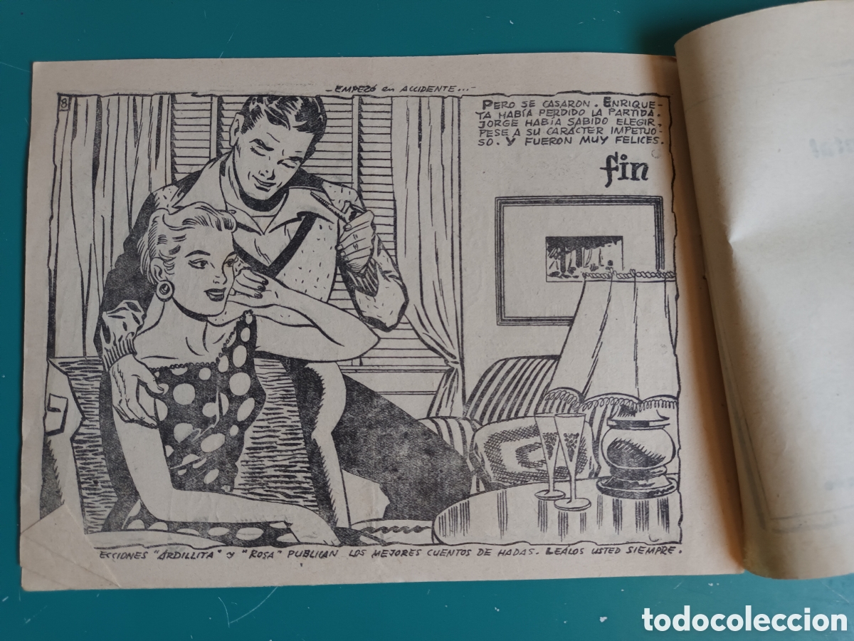 Tebeos: Colecci&oacute;n Sentimental N&deg; 182 EMPEZO EN ACCIDENTE... 1959 - Foto 4