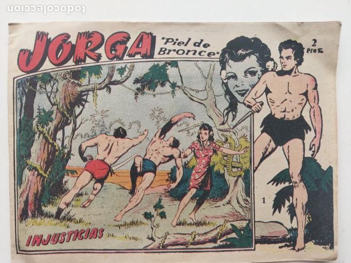 Tebeos: JORGA PIEL DE BRONCE N&ordm; 1 - ORIGINAL 1963 SIN CIRCULAR, SIN ABRIR, IMPECABLE - Foto 1