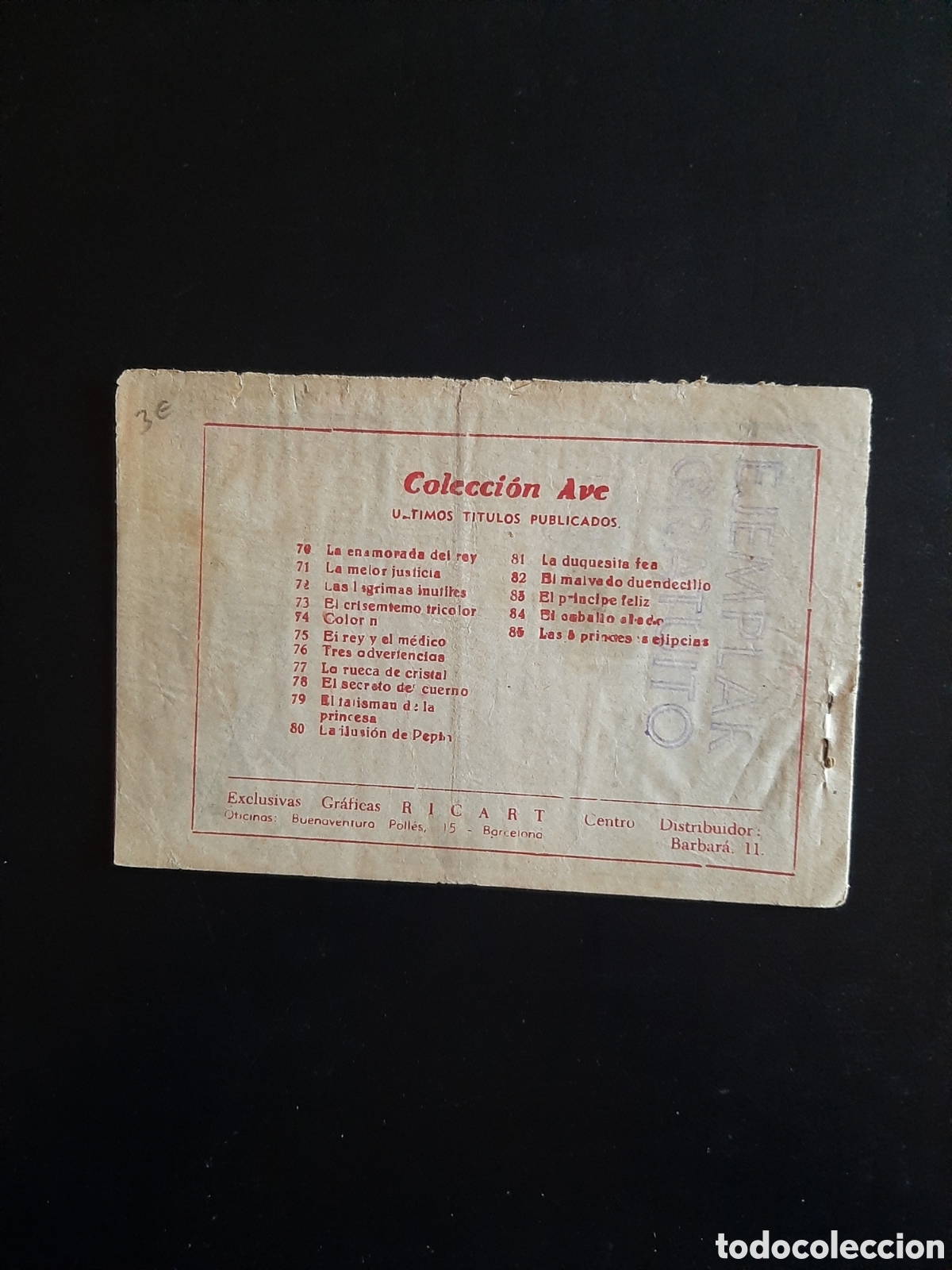 Tebeos: Colecci&oacute;n ave n&uacute;mero 85 - Foto 2