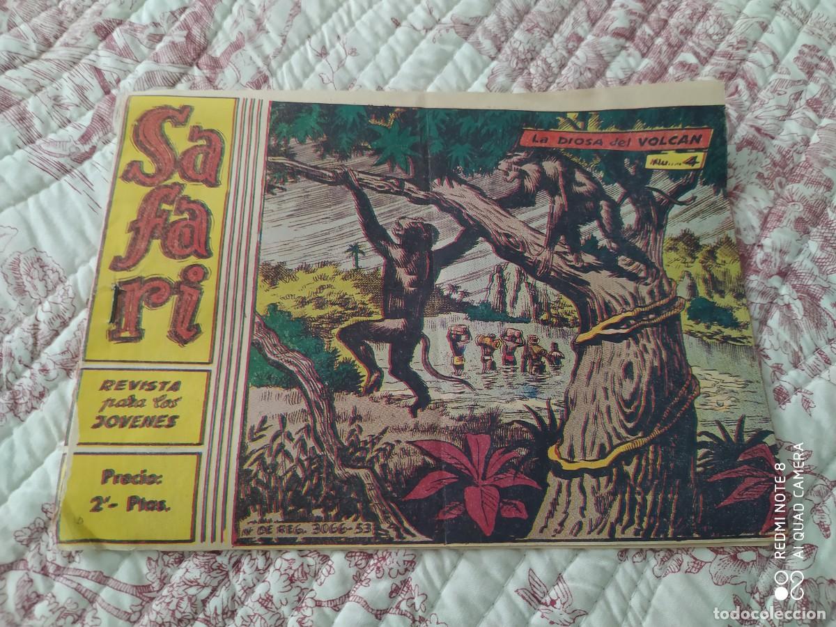 Tebeos: SAFARI 4 LA DIOSA DEL VOLCAN RICART - Foto 1