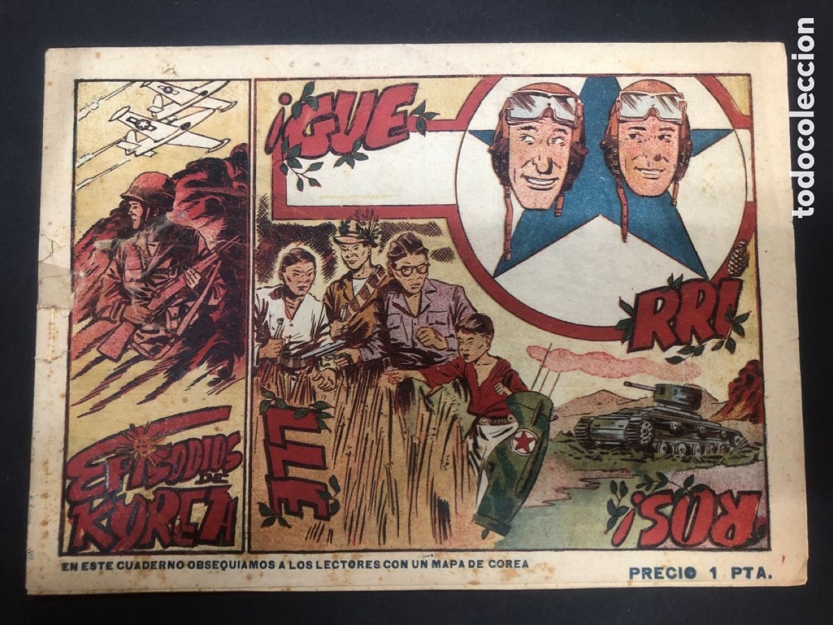 Tebeos: COMIC ORIGINAL EPISODIOS DE COREA N&ordm; 2 EDITORIAL RICART - Foto 1