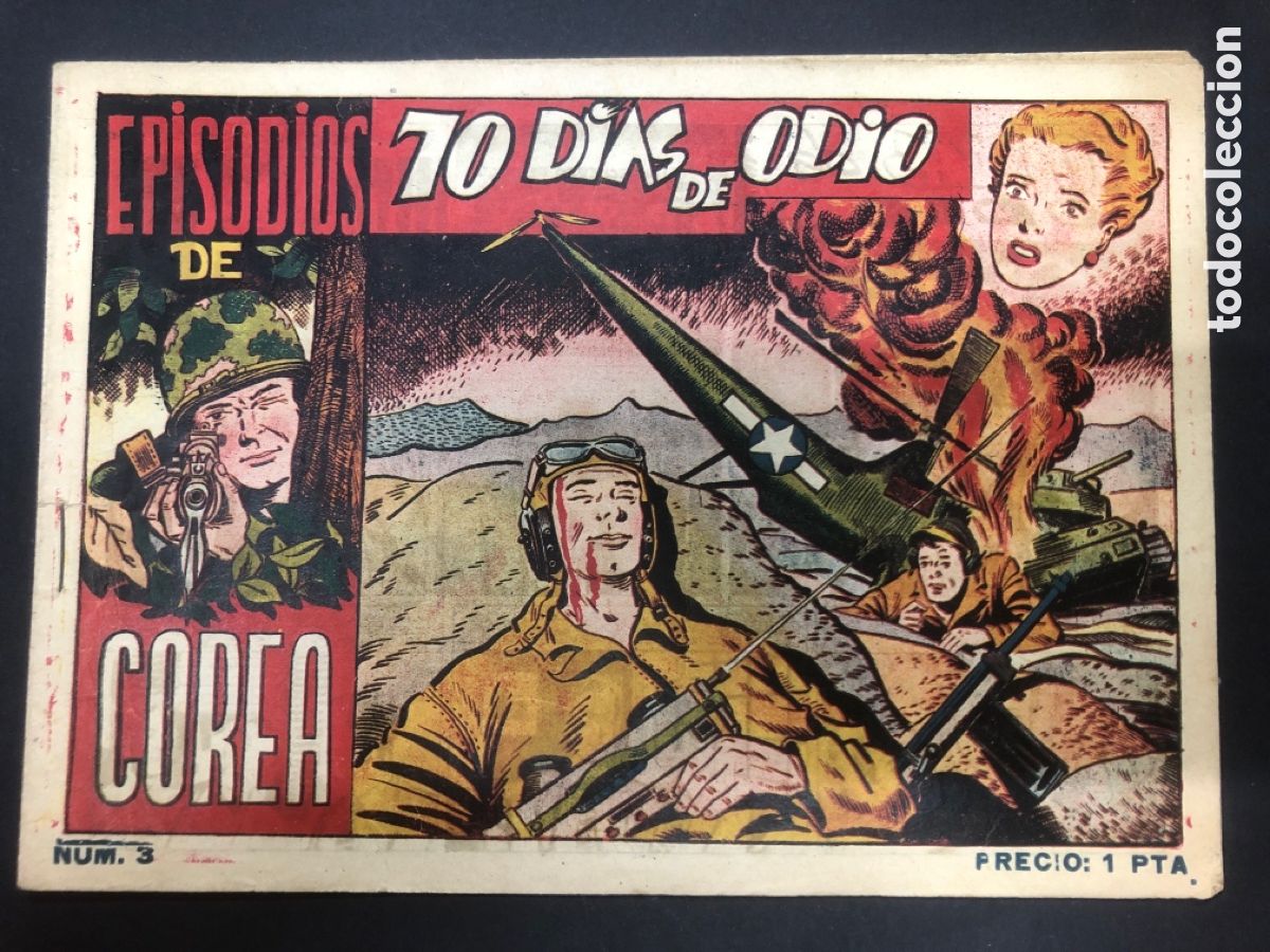 Tebeos: COMIC ORIGINAL EPISODIOS DE COREA N&ordm; 3 EDITORIAL RICART - Foto 1