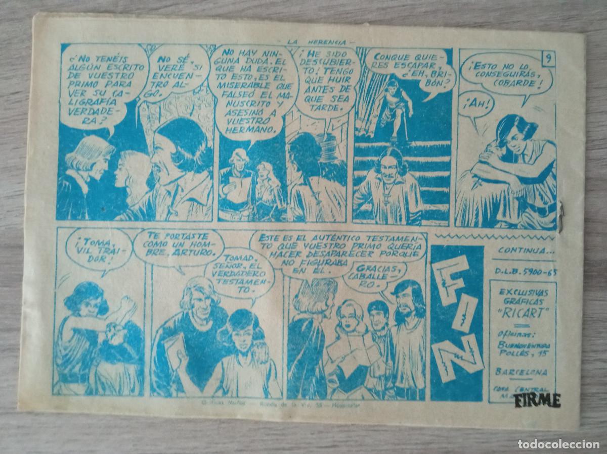 Tebeos: FLECHA Y ARTURO N&ordm; 21, DE 3 PESETAS - Foto 2