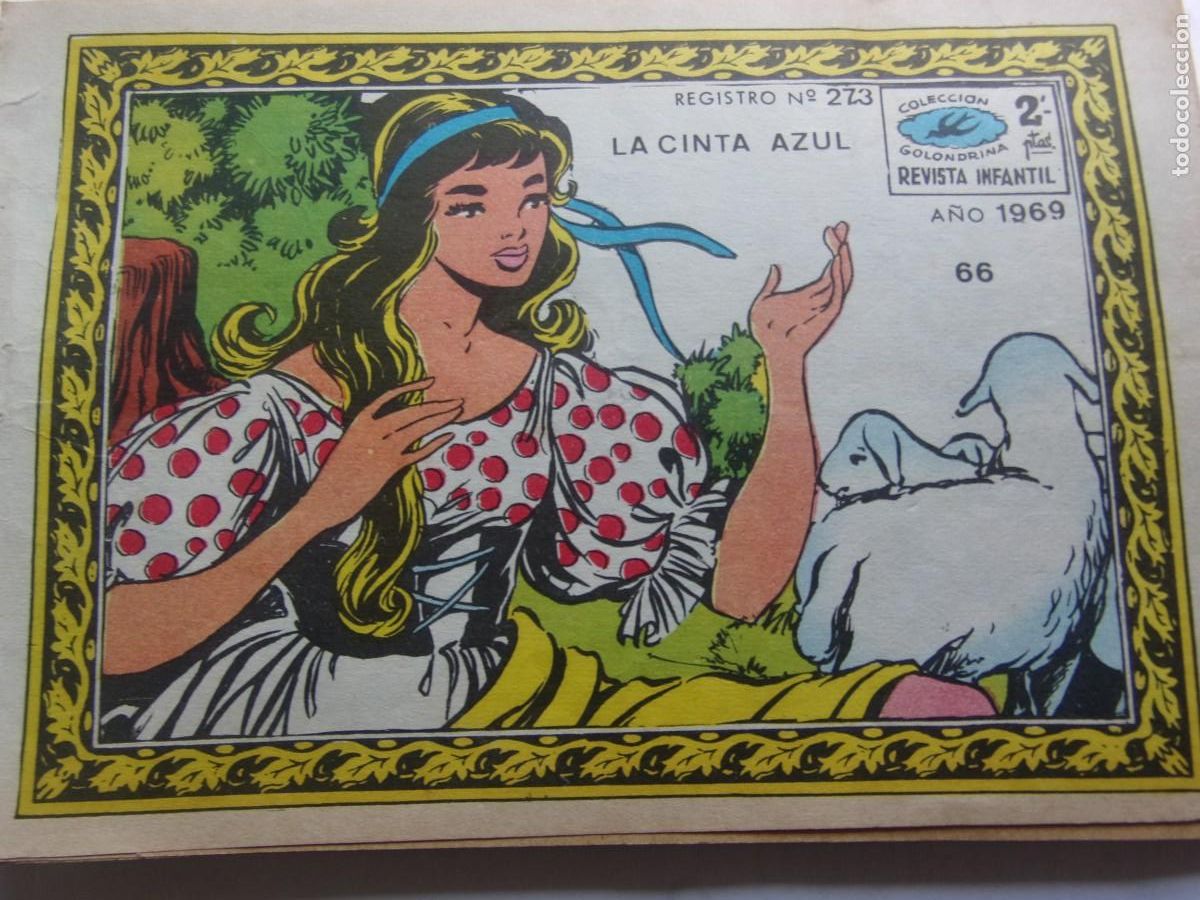 Tebeos: Golondrina N&ordm; 66 La cinta azul - Foto 1