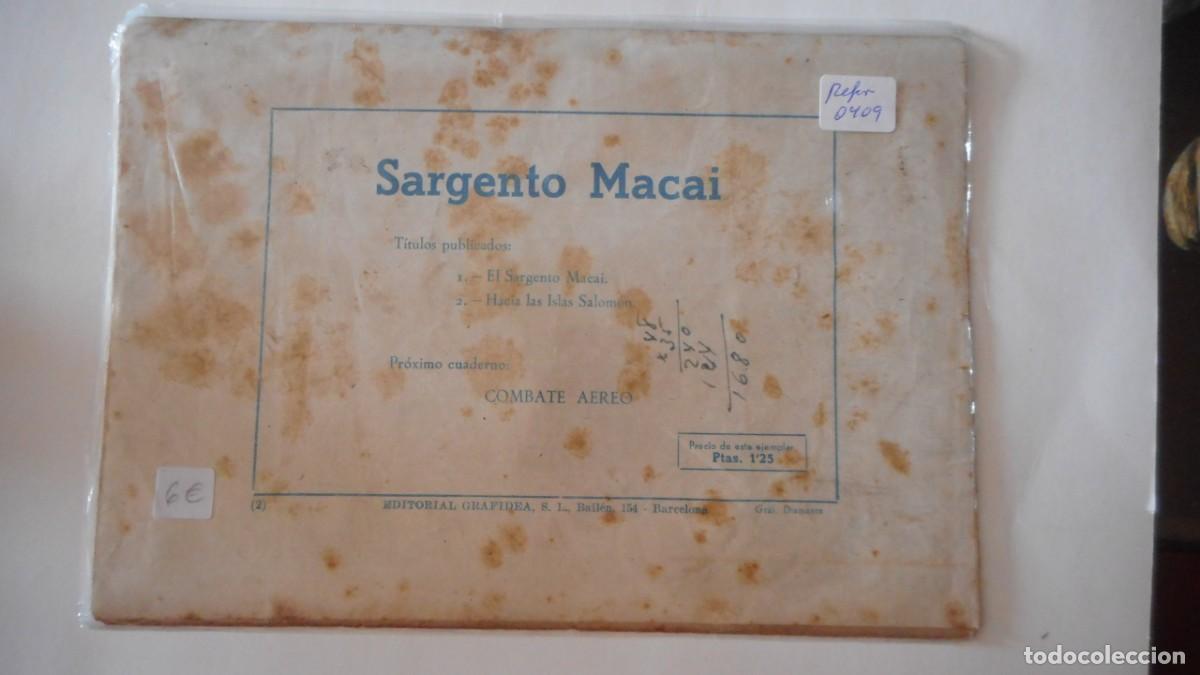 Tebeos: SARGENTO MACAI N&ordm; 2 / C-19 - Foto 2