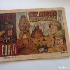 Tebeos: EPISODIOS DE COREA Nº34 1 PTAS 1952 RICART