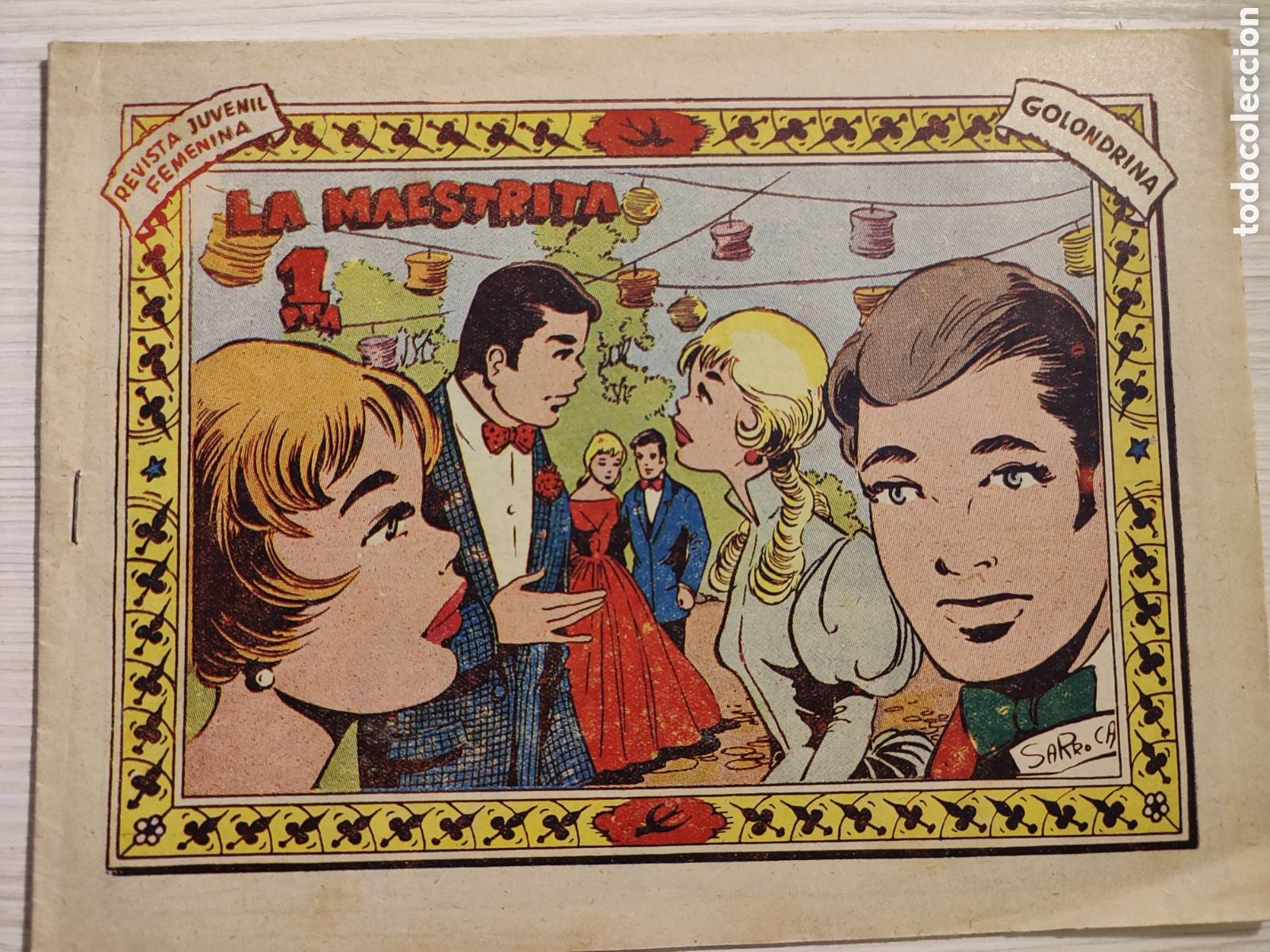 Tebeos: Colecci&oacute;n Golondrina .La Maestr&iacute;ta - Foto 1