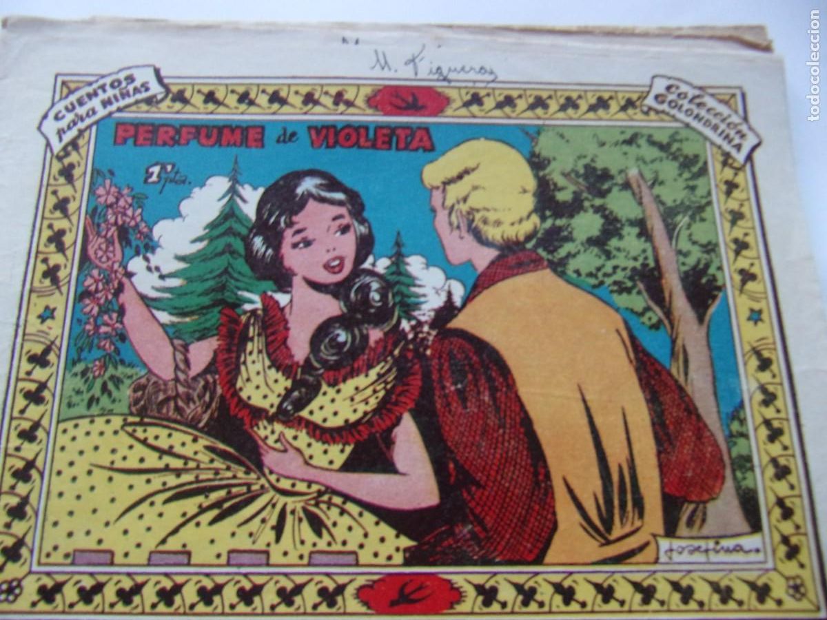 Tebeos: Col.Golondrina PERFUME DE VIOLETA N&Uacute;M. 4 - Foto 1