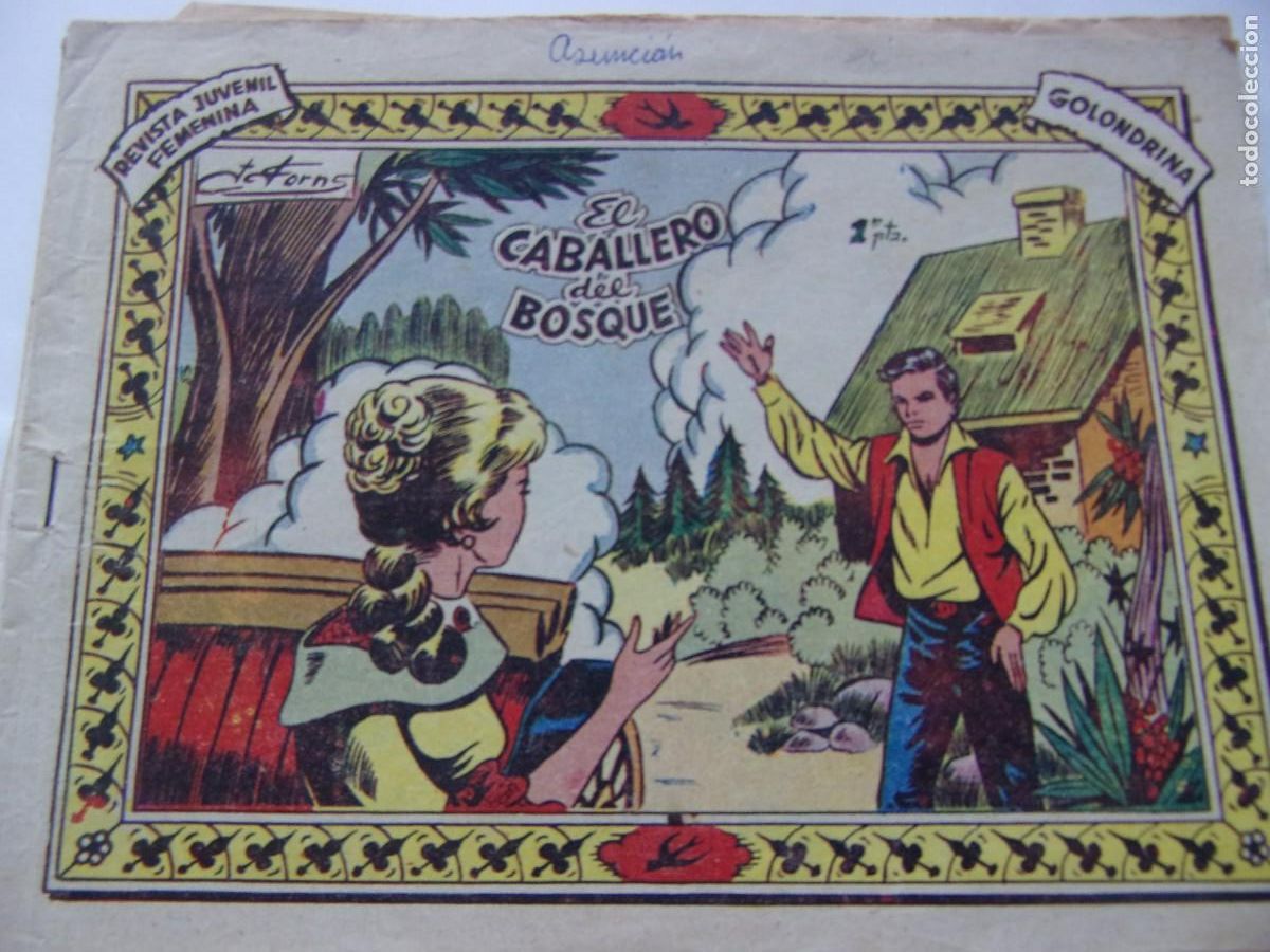 Tebeos: Col.Golondrina EL CABALLERO DEL BOSQUE N&Uacute;M. 124 - Foto 1