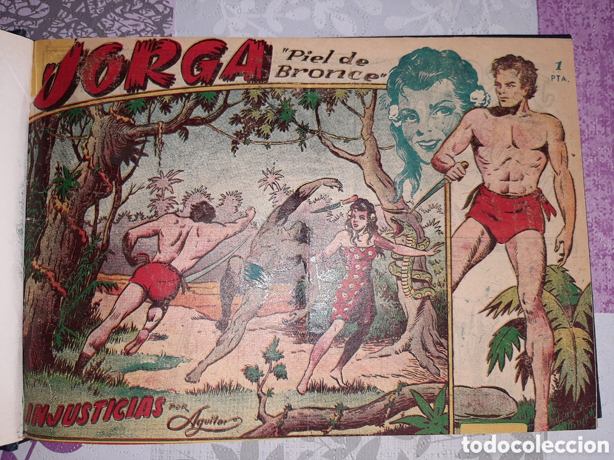 Tebeos: Jorga Piel de Bronce, completa e cuadernada - Foto 1