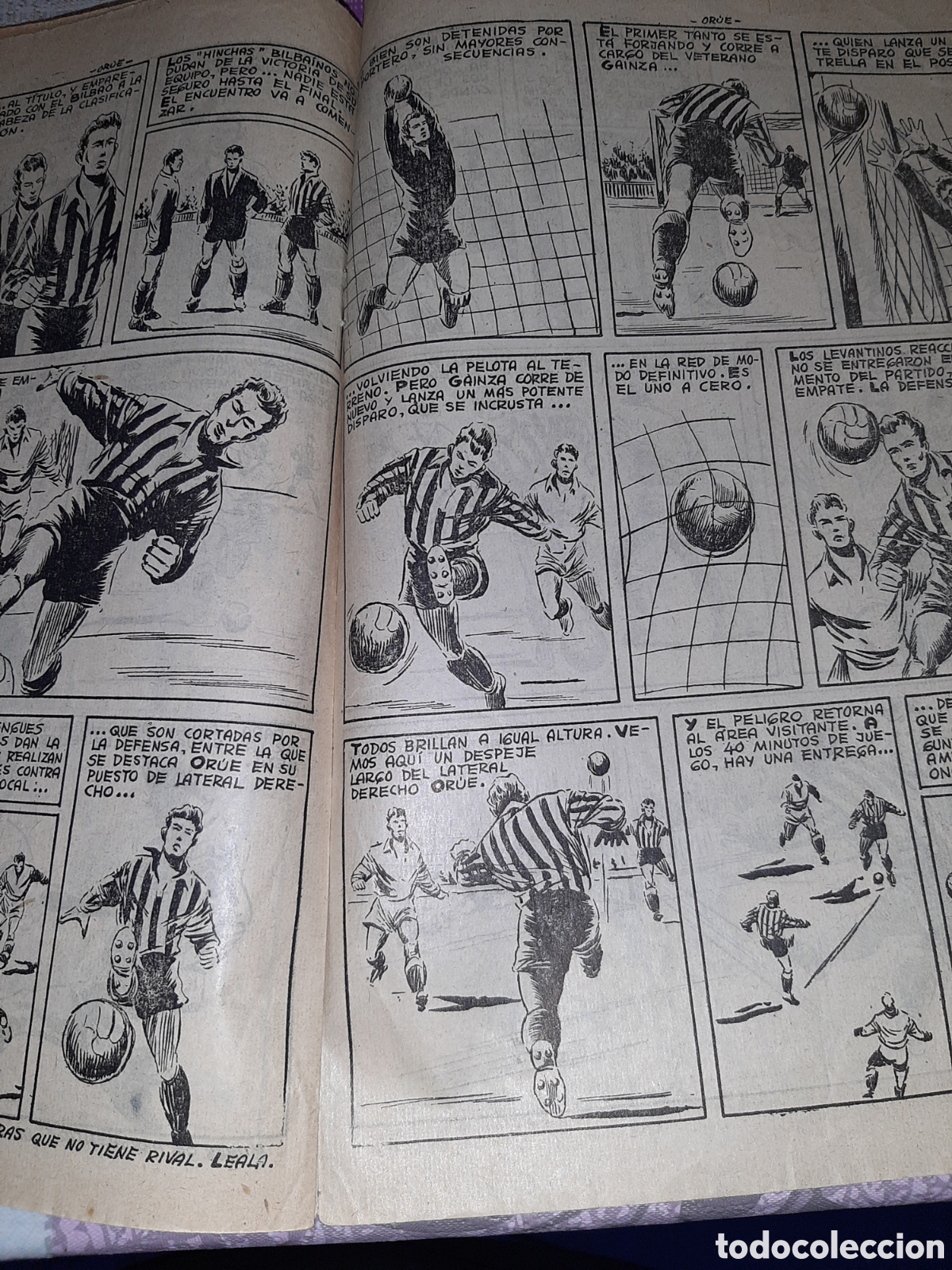 Tebeos: Ases del Deporte, Orue - Foto 2