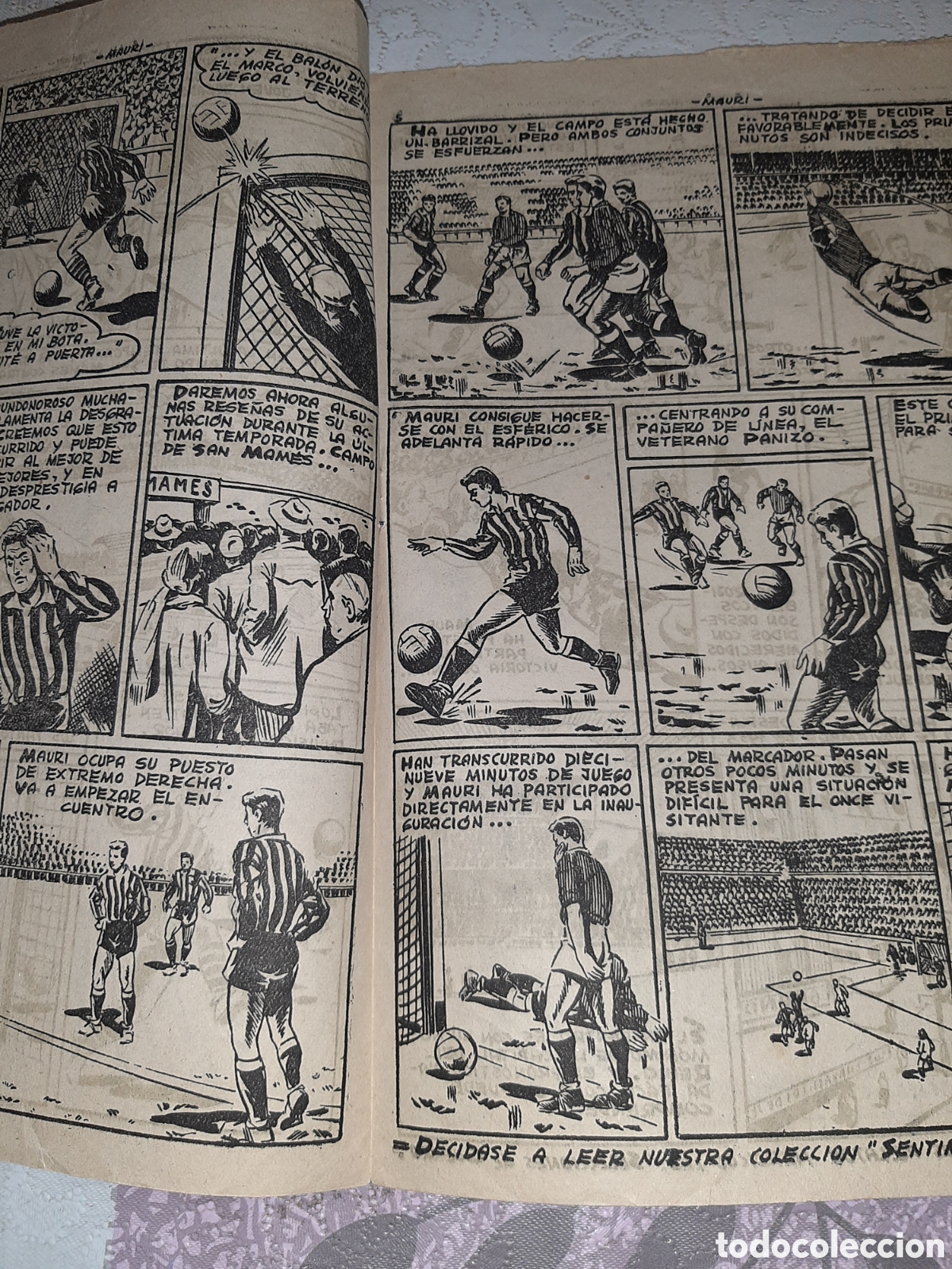 Tebeos: Ases del deporte, Mauri - Foto 3