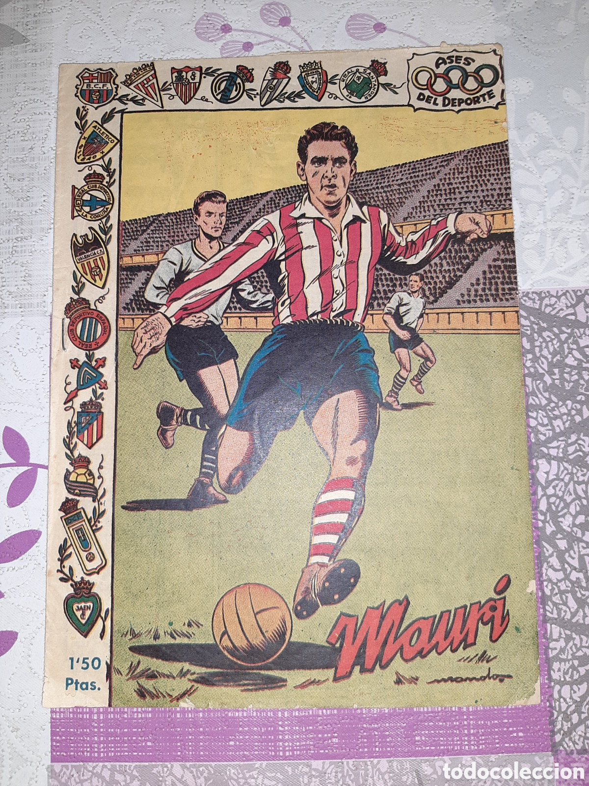 Tebeos: Ases del deporte, Mauri - Foto 1